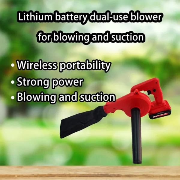 Leaf Blower, 600W, 21V, Cordless, Portable - view 2