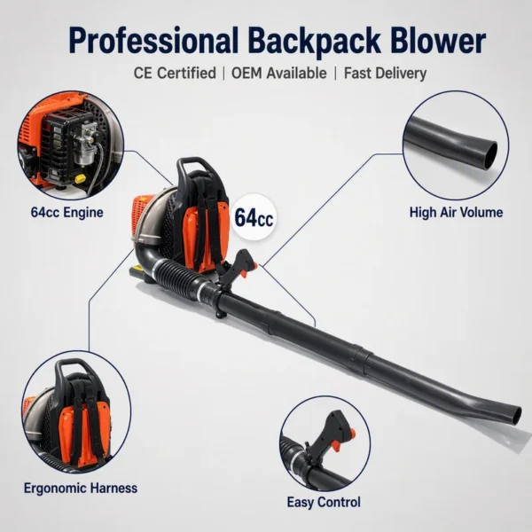 Leaf Blower, 63cc, 2.7kW - view 3