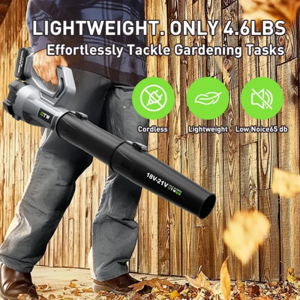 Leaf Blower, DTWA6-0008, Cordless - view 3
