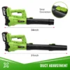 Leaf Blower, Portable, 20V, Cordless - view 4