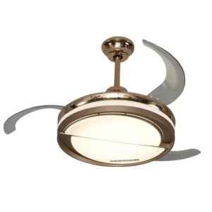 Led Light Ceiling Fan, ABS, 220, 147