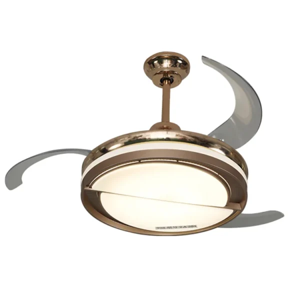 Led Light Ceiling Fan, ABS, 220, 147