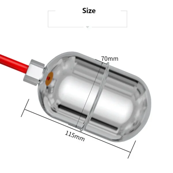 Level Sensor Water Tower, Stainless, Steel - view 3
