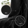 Light Blocking Foiled Curtain, 100% Polyester, Rod Pocket - view 4