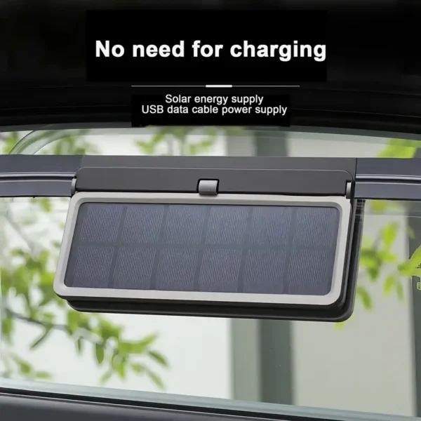 Light-controlled Car Exhaust Fan, 5w, Plastic - view 3