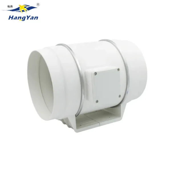 Line Duct Fan, 250mm, PVC, Plastic, Centrifugal - view 5