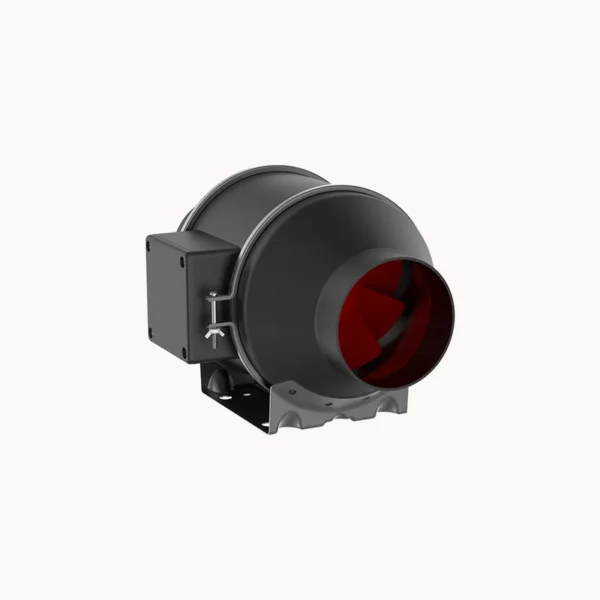Line Ventilation Fan, Centrifugal, Plastic - view 3