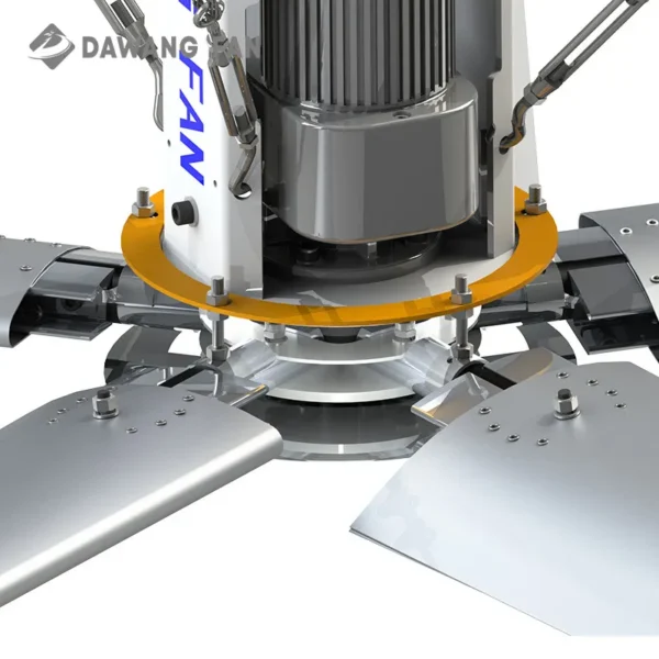 Livestock Ceiling Axial Fan, 16ft, IP55, Waterproof, HVLS - view 3