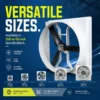 Livestock Cooling Misting Fan, 960mm, 380V, 14000RPM, 200Pa