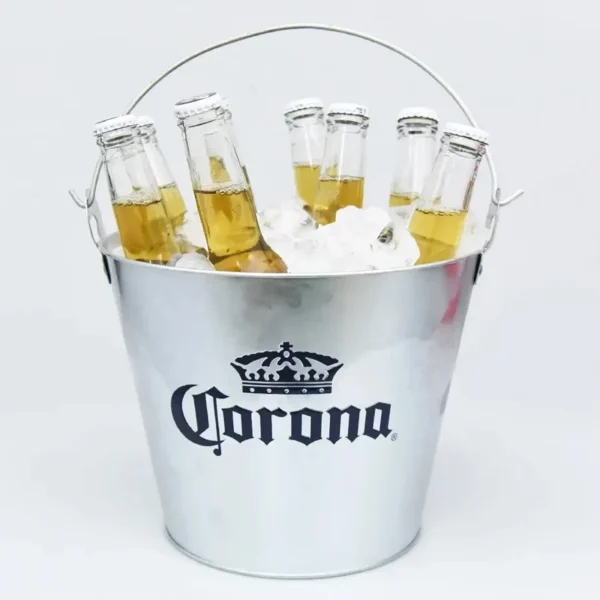 Logo Metal Tin Cooler, Buckets - view 3