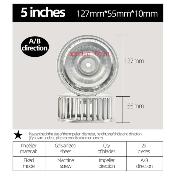 Long Axis Motor, Centrifugal, Stainless Steel - view 5