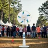 Lontor Commercial Standing Fan, Solar, USB - view 4