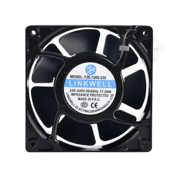 Low Noise Axial Fan, 12038, 120x120x38mm, 220V