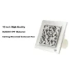 Low Noise Ceiling-mounted Fan, 30W, SUS201+PP