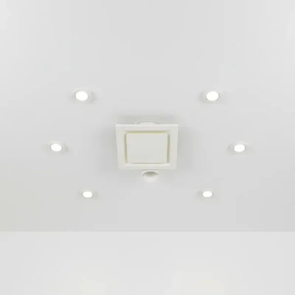 Low Noise Exhaust Fan, 8-12, Plastic