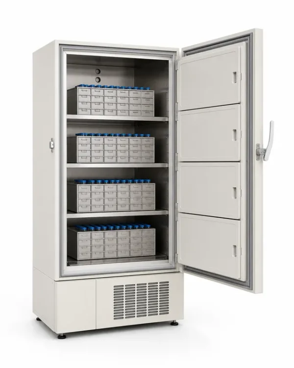 Low Temperature Laboratory Freezer, Stainless, Steel - view 2