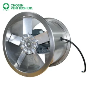 Lower Noise Axial Fan, 400mm, 110~420 V, Aluminum Alloy