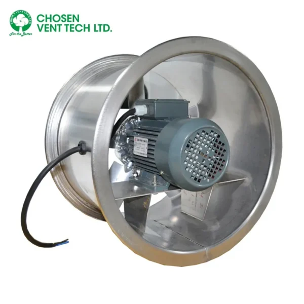 Lower Noise Axial Fan, 400mm, 110~420 V, Aluminum Alloy - view 2