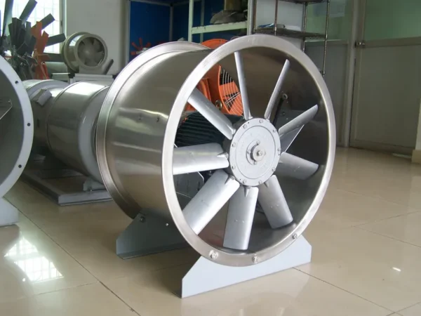 Lower Noise Axial Fan, 400mm, 110~420 V, Aluminum Alloy - view 5
