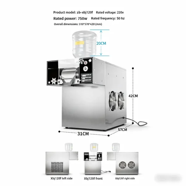 Machine with Emerson Compressor, 220V, 220 V, 360 - view 5