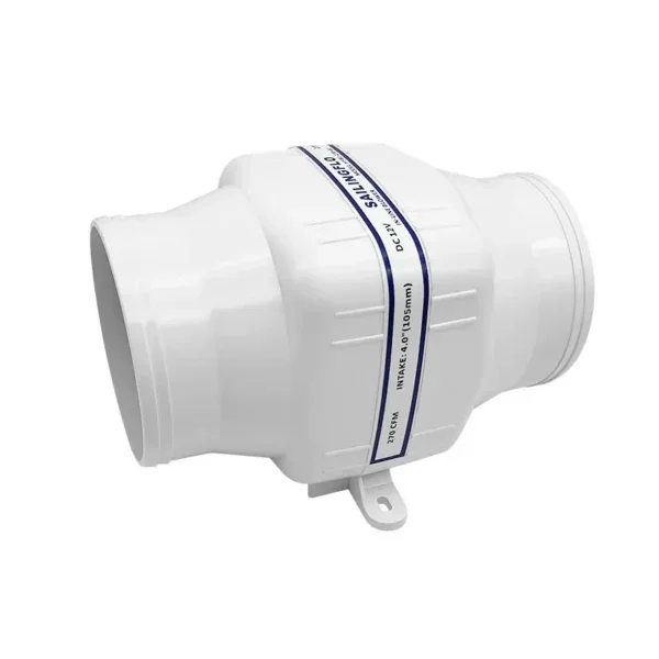 Marine Bilge Air Blower, 4'', 12V, 270CFM, Centrifugal