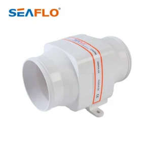 Marine Bilge Air Blower, 4", 12V, 270CFM, Centrifugal