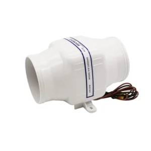 Marine Bilge Air Blower, 4'', 24V, 270CFM, Centrifugal