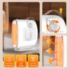 Material Desktop Space Heater, Portable, ABS - view 6