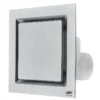 Material Square Exhaust Fan, Plastic, A.C. Source, ABS+PP - view 2