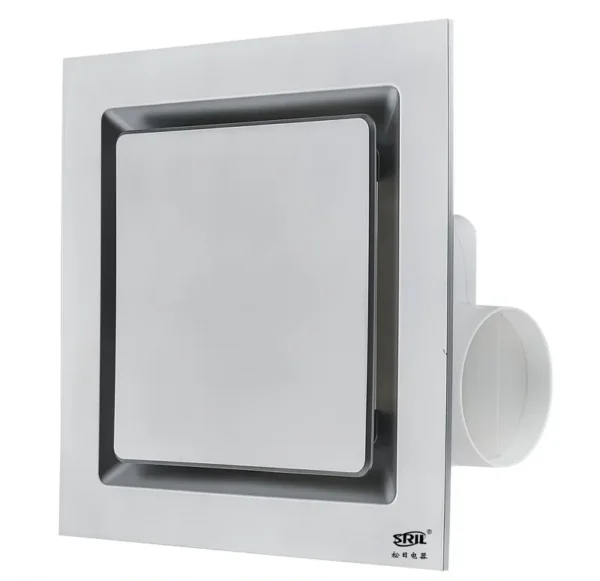 Material Square Exhaust Fan, Plastic, A.C. Source, ABS+PP - view 2