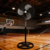 Mechanical Floor Fan, 18-inch, 3-in-1, Aluminum - view 2