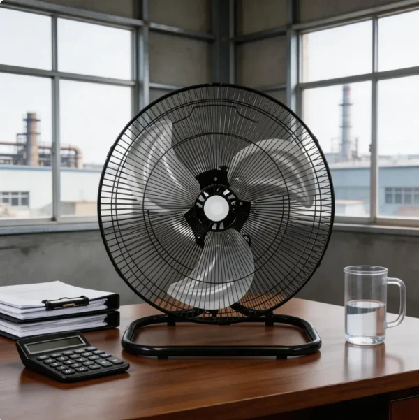 Mechanical Floor Fan, 18-inch, 3-in-1, Aluminum - view 3