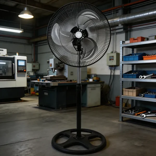 Mechanical Floor Fan, 18-inch, 3-in-1, Aluminum - view 5