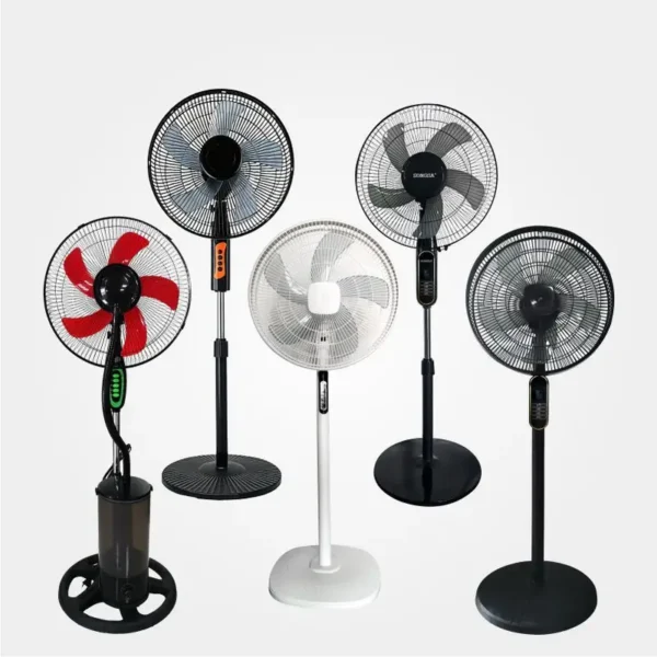 Mechanical Standing Fan, wall, solar - view 3