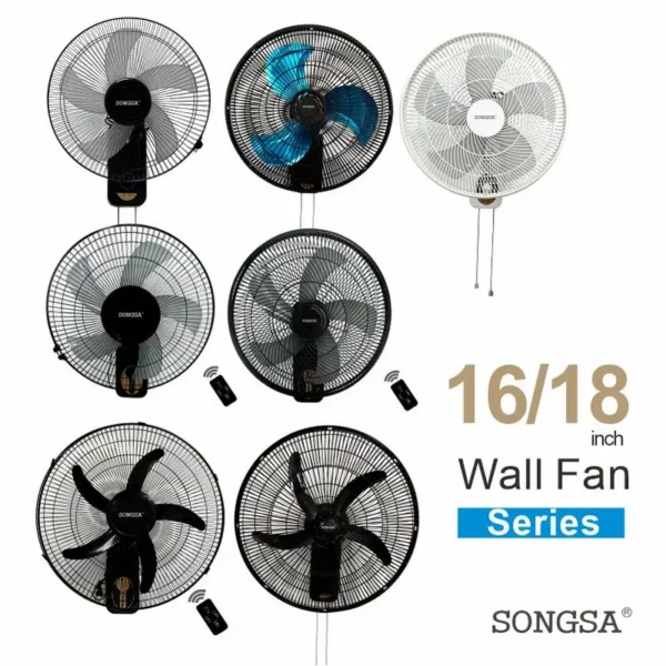 Mechanical Standing Fan, wall, solar - view 5