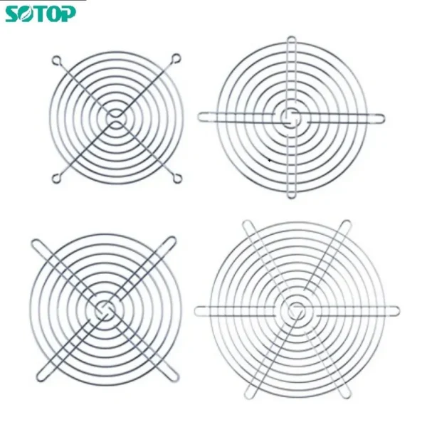 Mesh Grid Grill Fan, 60mm, 80mm, 90mm, 120mm - view 4