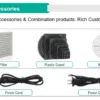 Mesh Grid Grill Fan, 60mm, 80mm, 90mm, 120mm - view 6