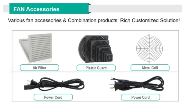 Mesh Grid Grill Fan, 60mm, 80mm, 90mm, 120mm - view 6