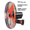Metal Air Cooling Fan, 220V, Wall - view 3