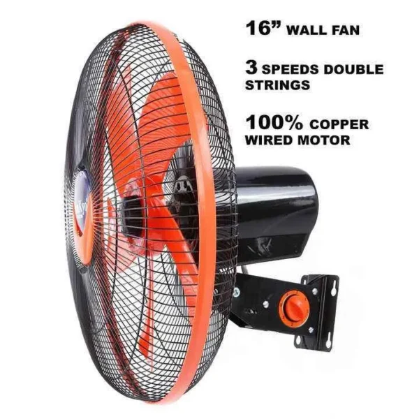 Metal Air Cooling Fan, 220V, Wall - view 3