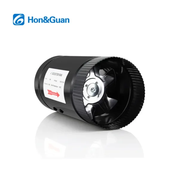 Metal Duct Booster Fan, HI-100IS, 4inch, Axial, Inline - view 2