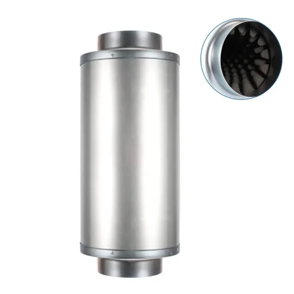 Metal Muffler Inline Fan