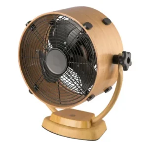 Metal Table Clock Fan, Portable, 40