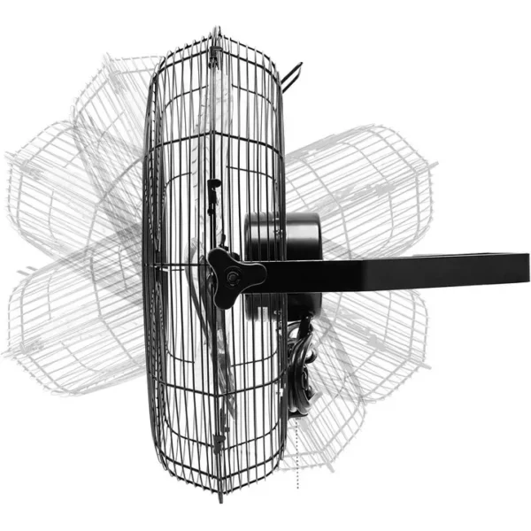 Metal Wall Mounted Fan, Waterproof, Electric - view 2