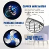 Metal Wall Mounted Fan, Waterproof, Electric - view 4