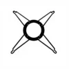 Metal Wire Air Conditioner, Iron - view 4