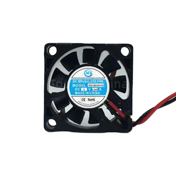 Micro Cpu Cooling Fan, 3.3v, 5v, Brushless, Axial - view 5