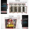 Micro Crystal Blast Chiller, 220 V, 100kg - view 3