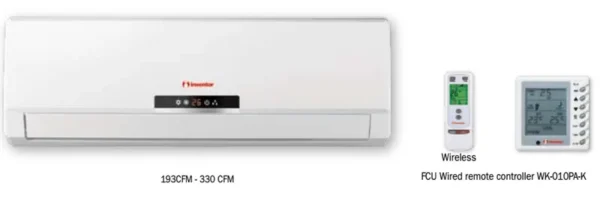 Midea Wall Mounted Fan, CFM, 600m³, Fan Coil Unit - view 2