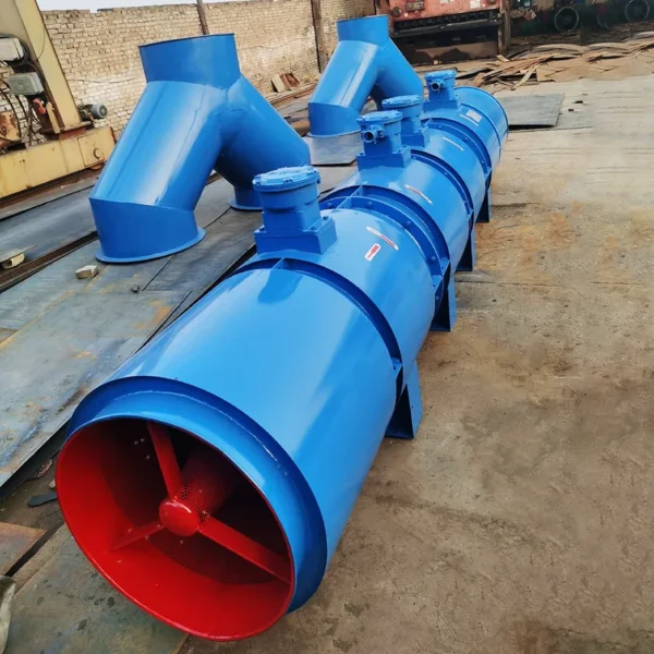 Mine Explosion-proof Counter-rotating Fan, Axial, 380 V - view 4